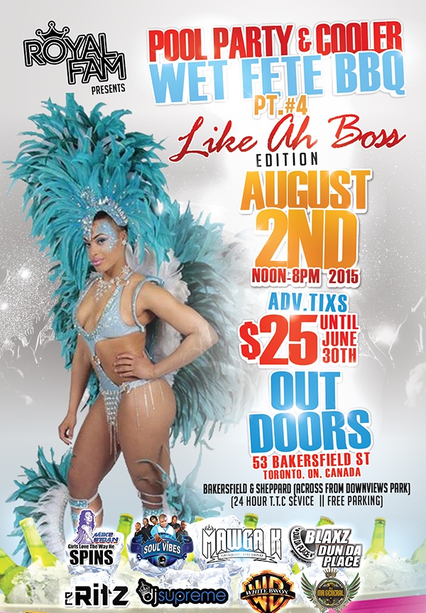 Pool Party & COOLER WET Fete BBQ Pt 4 - Like Ah Boss EDITION 
